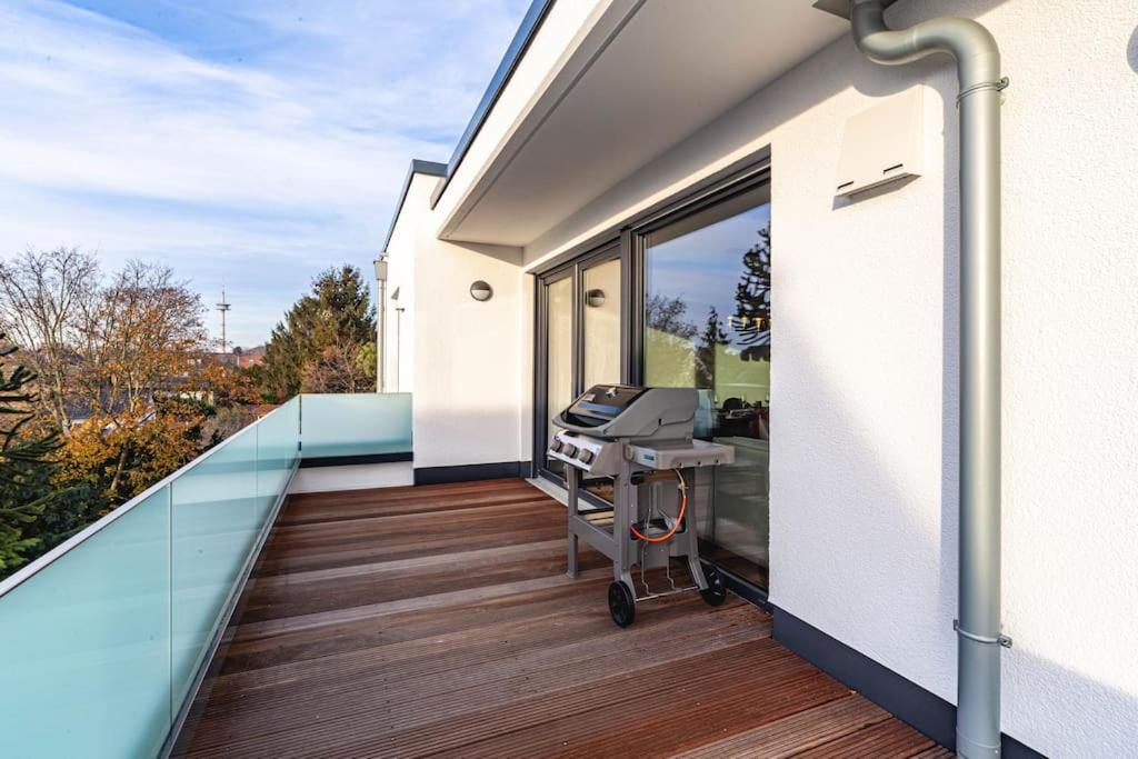 A&V Apartments Wunderschoene Penthouse Wohnung Moers Exterior foto